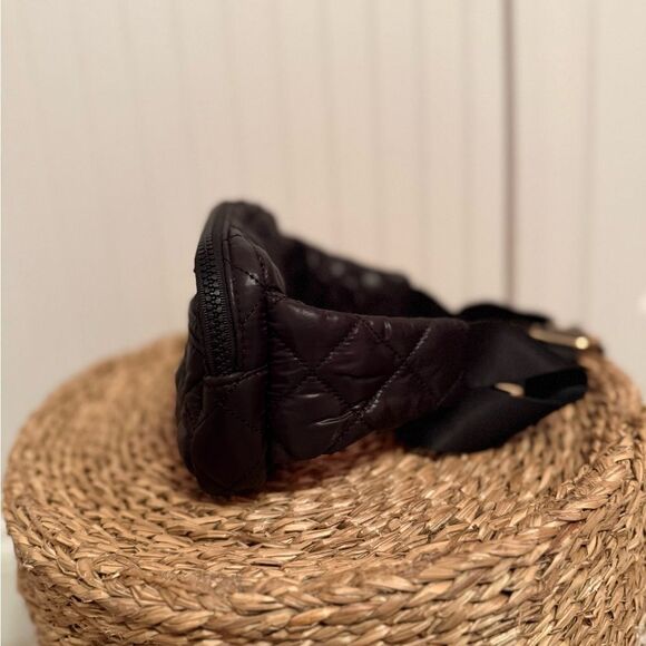 Jill Ally Quilted Black Women's Belt Bag - Excellent Condition - Picture 6 of 13